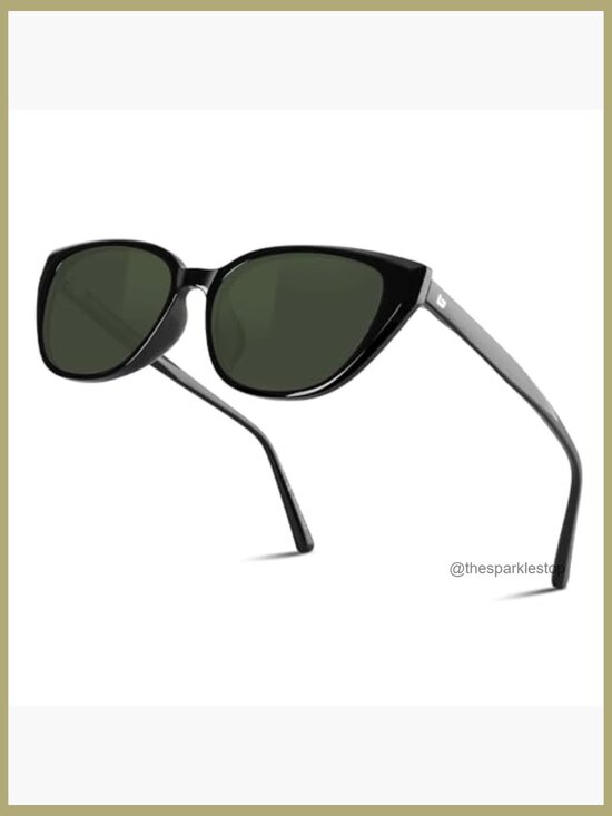 Corning Glass Lens Polarized Sunglasses, Retro Fashion, UV400 Protection main image 4